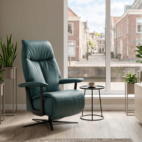Comfora_relaxstoel_Bardos_Leer_Aqua_3