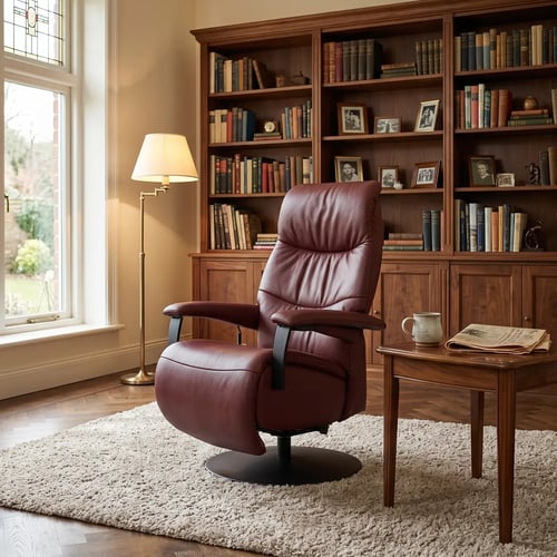 Comfora_relaxstoel_Granada_leer_Rood_3